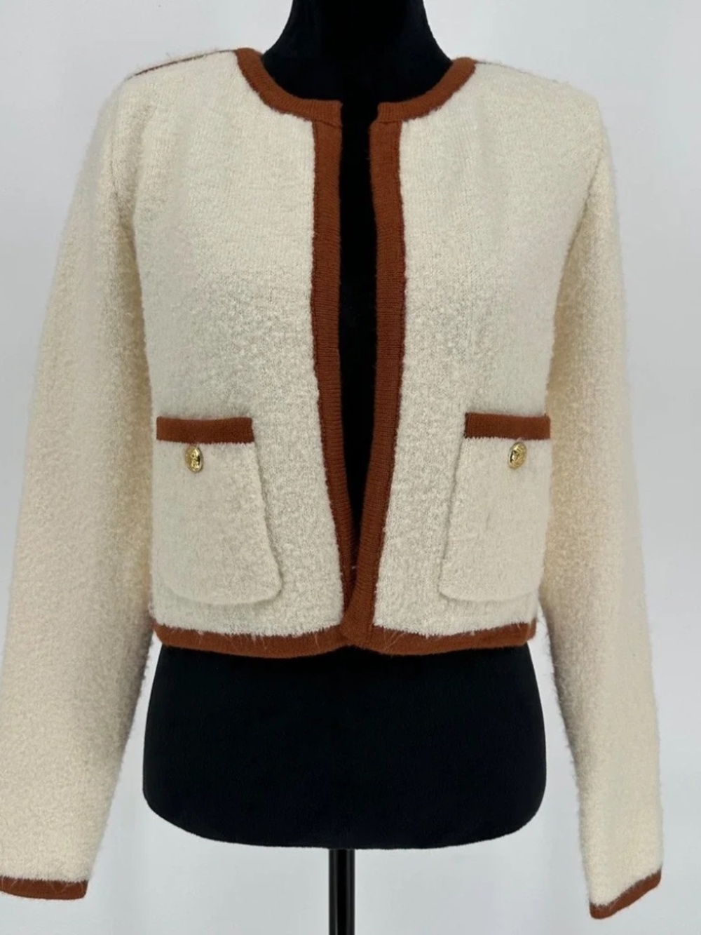 THML Open Cardigan Sweater Size Small
